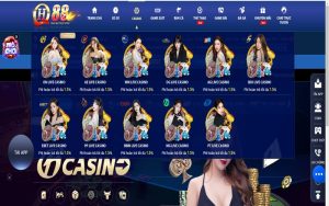 Sân chơi casino live trực tuyến thu hút đông đảo người chơi nhiều nhất